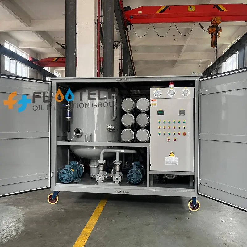 FUOOTECH ZYD-10BY-W Double-stage Vacuum Transformer Oil Purifier