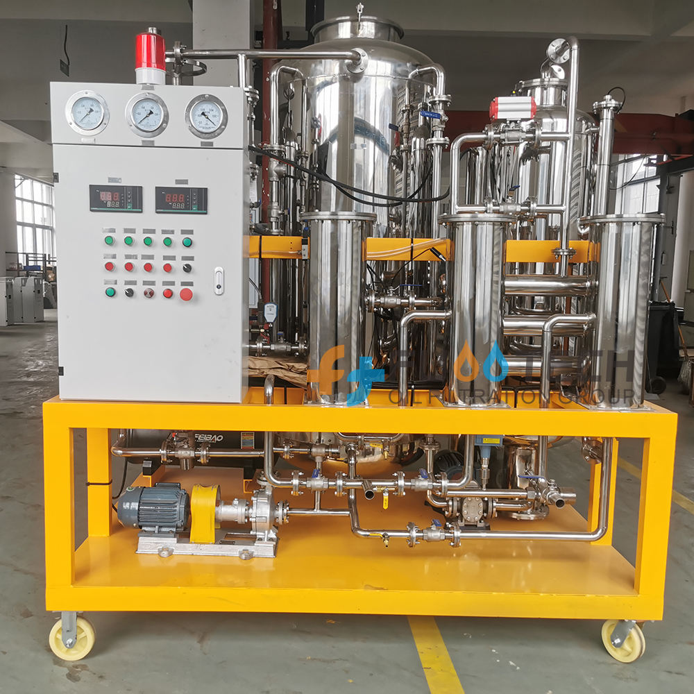 FUOOTECH TYS Series Food Grade Oil Filtration and Decoloration Machine