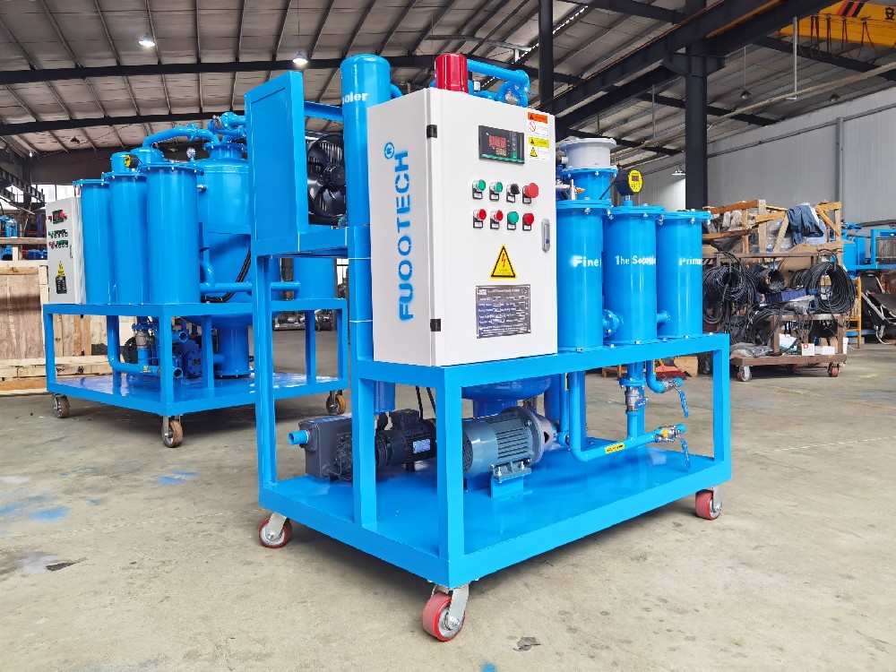 FUOOTECH 1200 LPH HOC-20 Vacuum Waste Hydraulic Oil Purifier