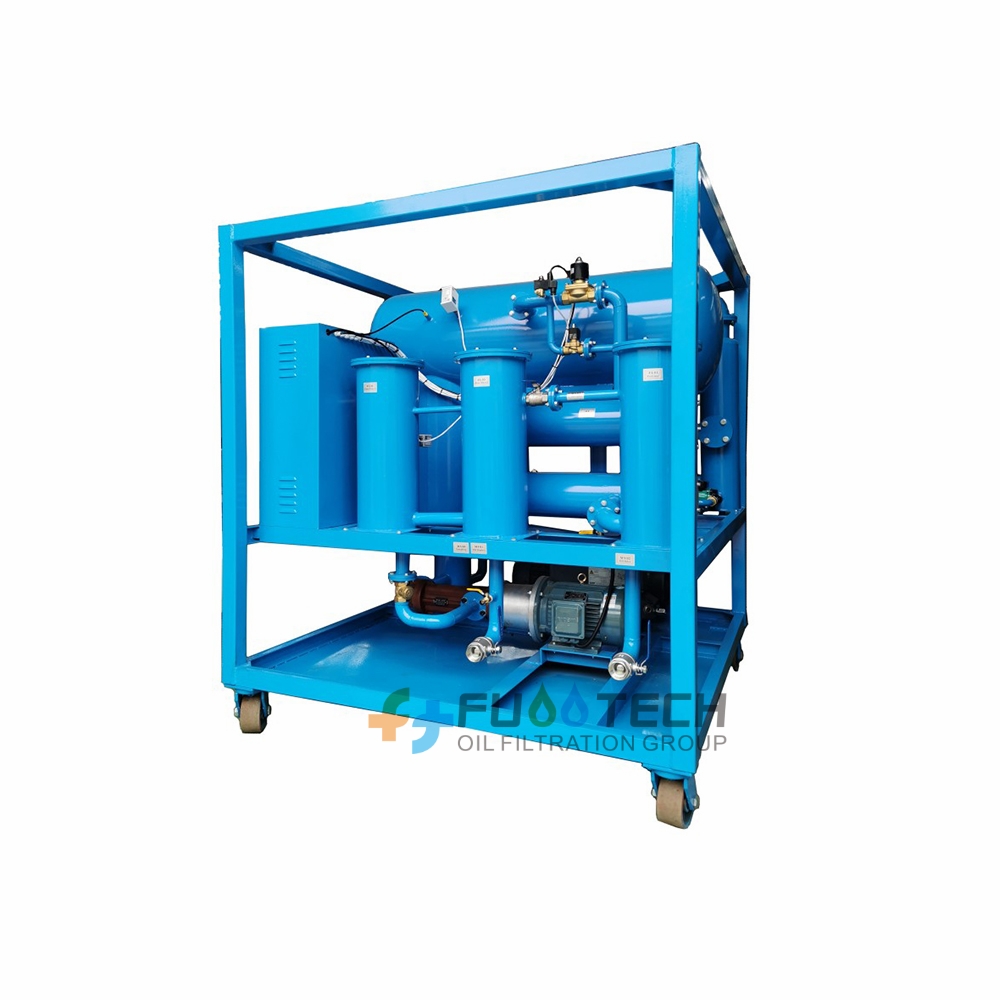 FUOOTECH 12000 LPH ZYD-T-200 Series Double-stage Vacuum Transformer Oil Filtration Machine