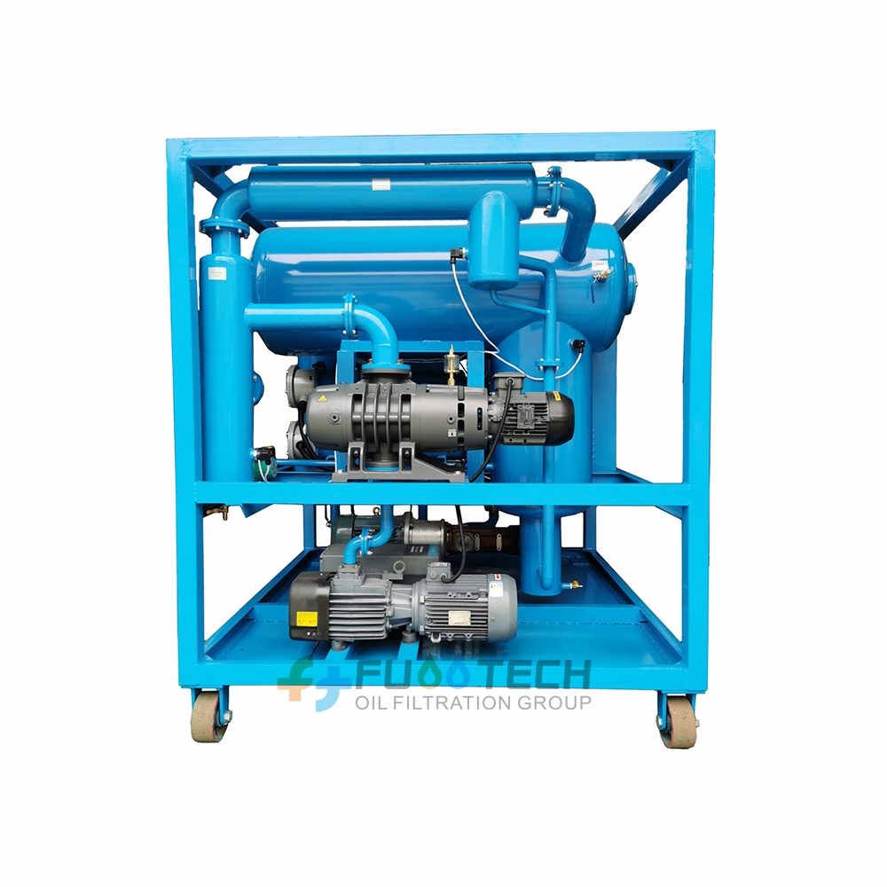 FUOOTECH 15000 LPH ZYD-T-250 Double-stage Vacuum Transformer Oil Insulation Oil Purification Equipment