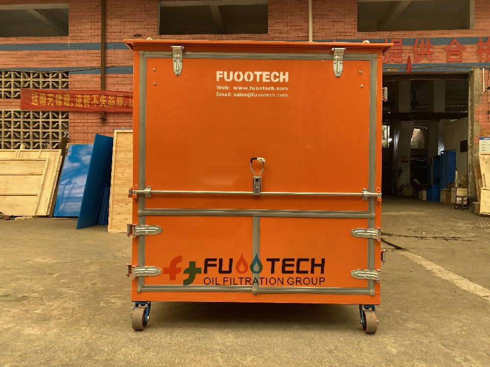 FUOOTECH 1800 LPH ZYD-I-30 Series Double-stage Transformer Oil Purification & Regeneration Machine