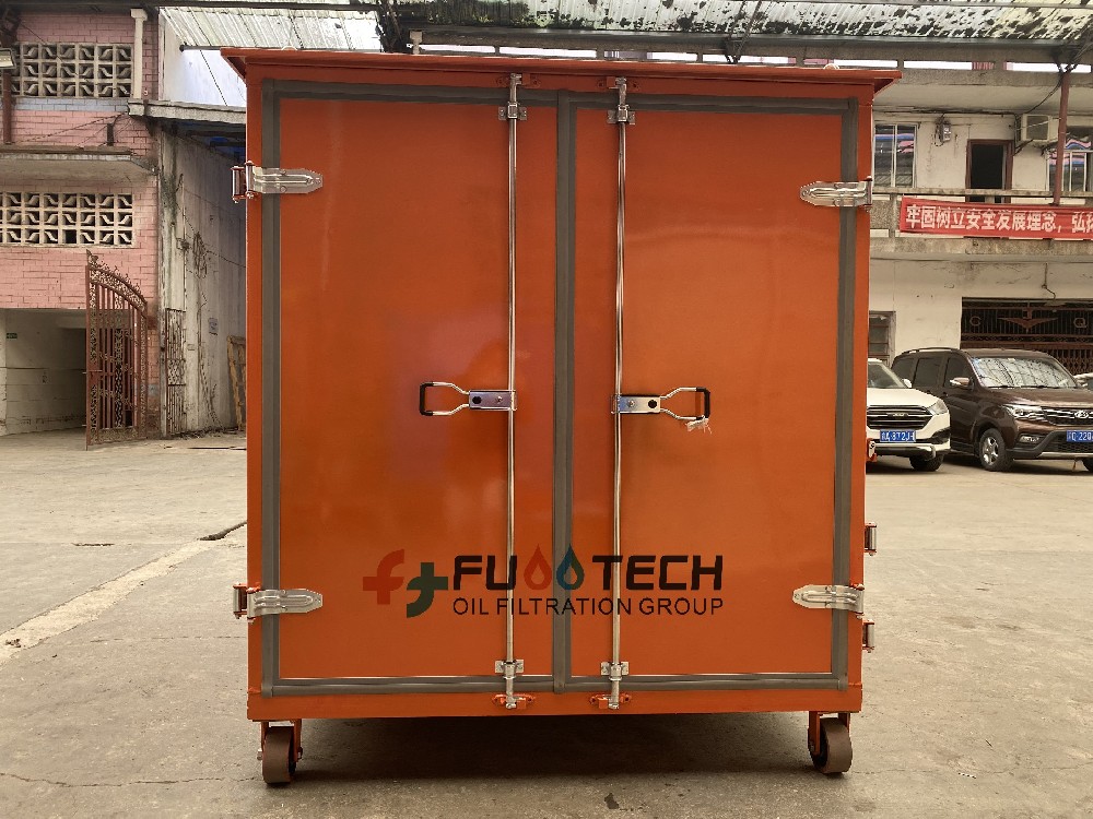 FUOOTECH 1800LPH ZYD-I-30 Series Double-stage High Vacuum Transformer Oil Purification & Regeneration Machine