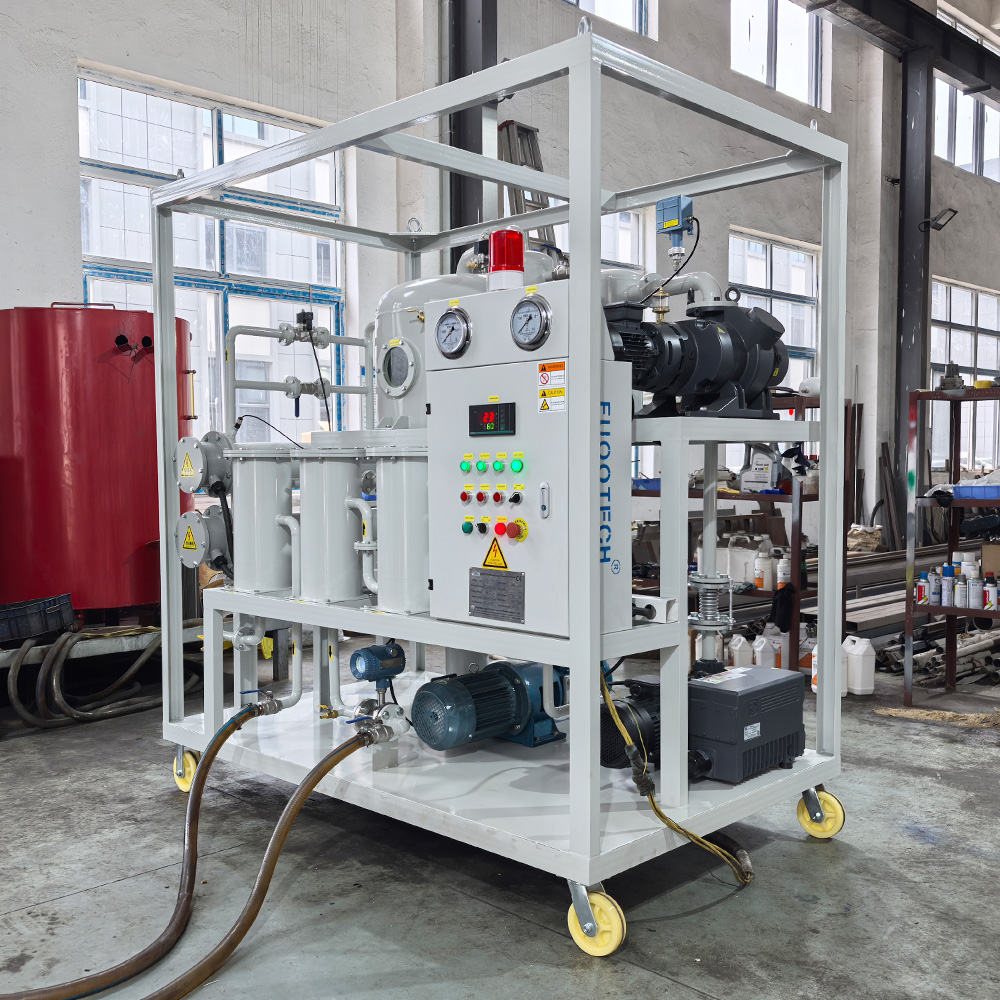 FUOOTECH 1800 LPH ZYD-30 Series Double-stage Vacuum Transformer Oil Purifier