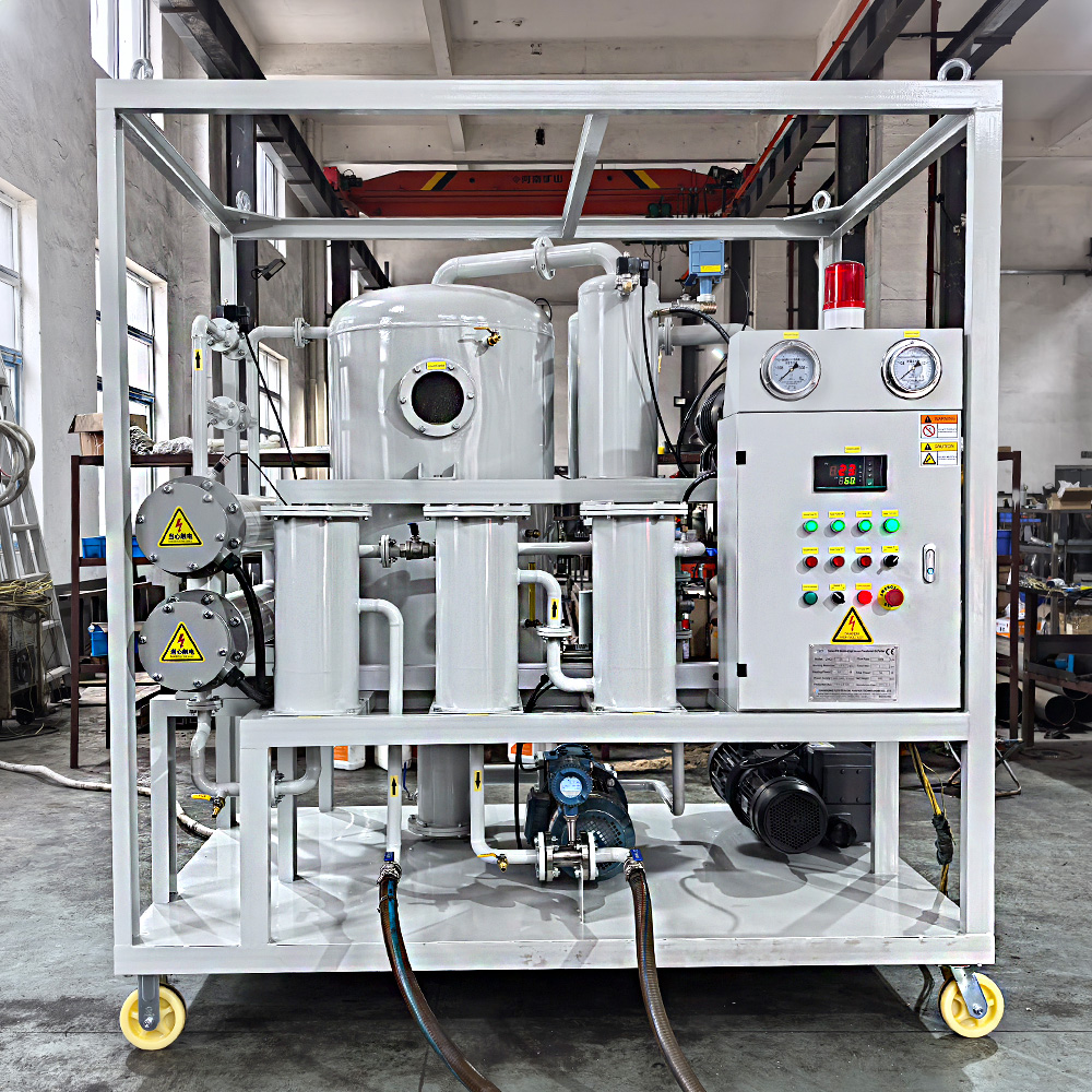 FUOOTECH 15000 LPH ZYD-250 Series Double-stage Vacuum Transformer Oil Claening Plant