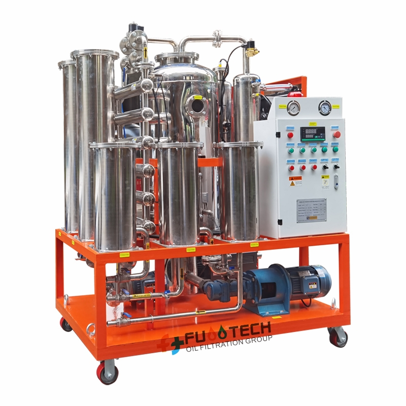 FUOOTECH 600LPH LOP-I-10 Series Phosphate Ester Fire-resistant Oil Purifier
