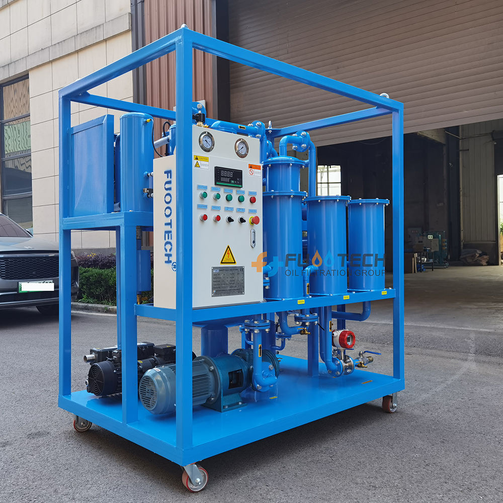 FUOOTECH 600 LPH FTY-10 Series Vacuum Turbine Oil Purifier