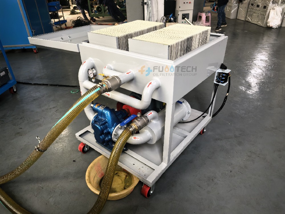 FUOOTECH PL-125 Plate Frame Pressurized Type Oil Purifier