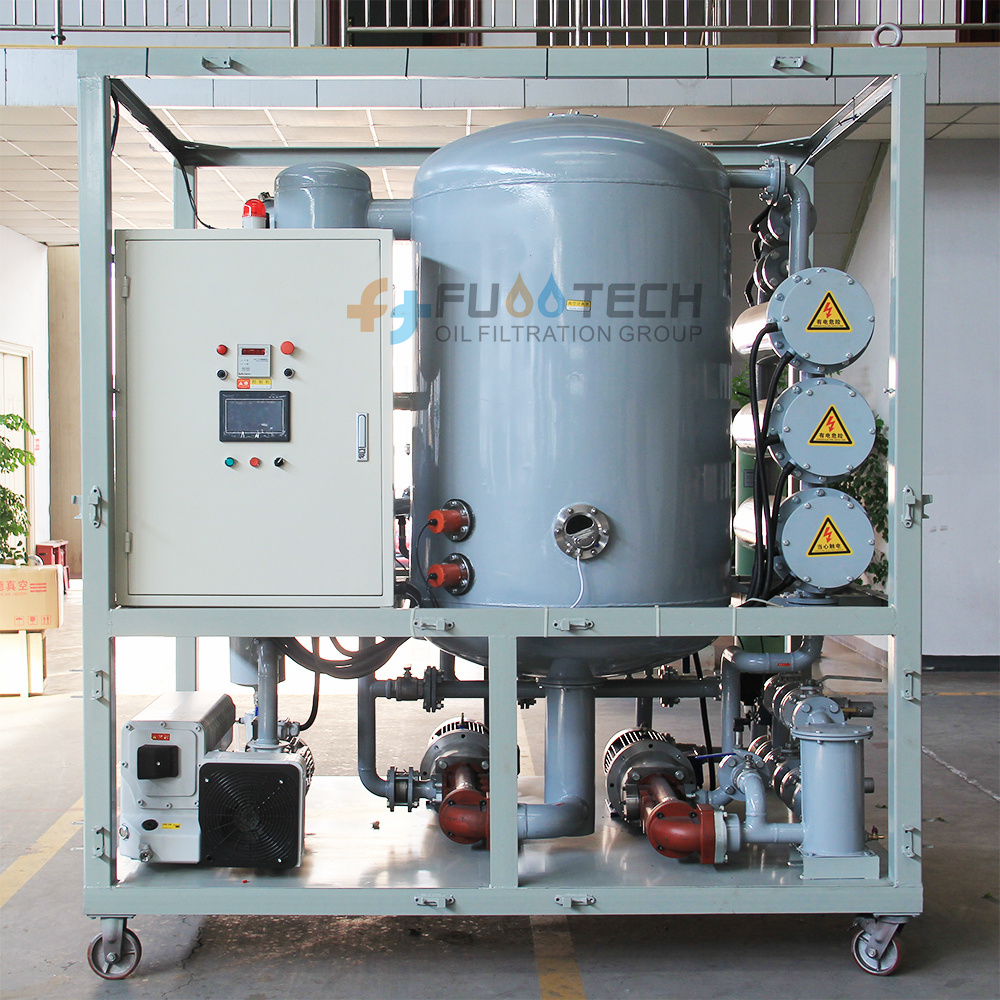 FUOOTECH 18000 LPH ZYD-U-300 Series Ultra High Voltage Double-stage Vacuum Transformer Oil Purifier