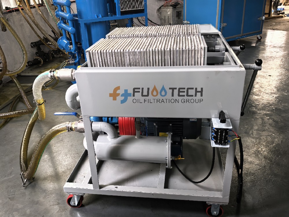FUOOTECH PL-200 Plate Frame Pressurized Type Oil Filtration Machine