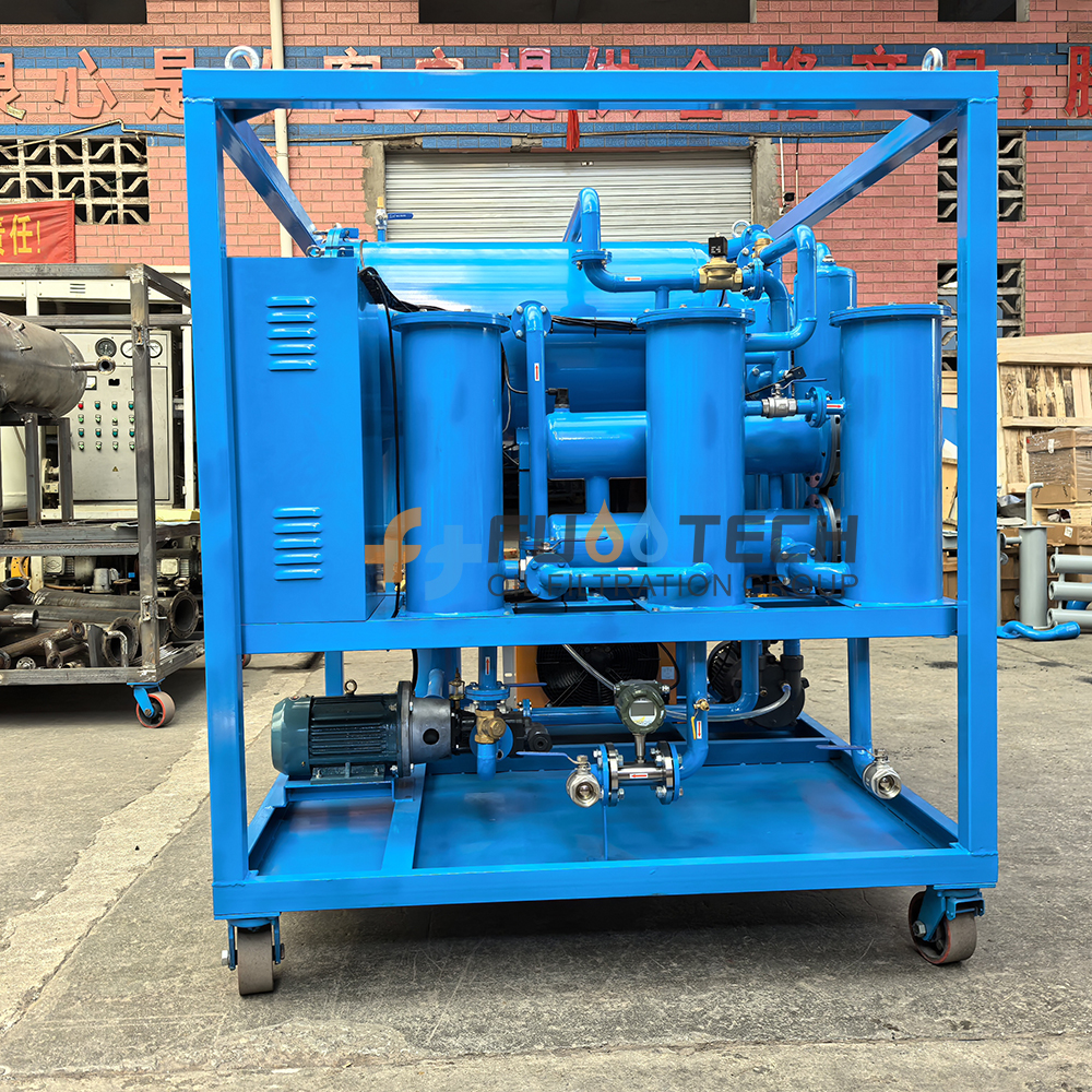 FUOOTECH 1800 LPH FTY-J-30 Vacuum Coalescence-separation Turbine Oil Purifier