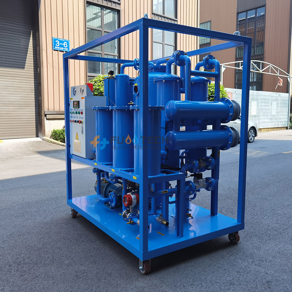 FUOOTECH 3000 LPH FTY-50 Vacuum Turbine Oil Purifier