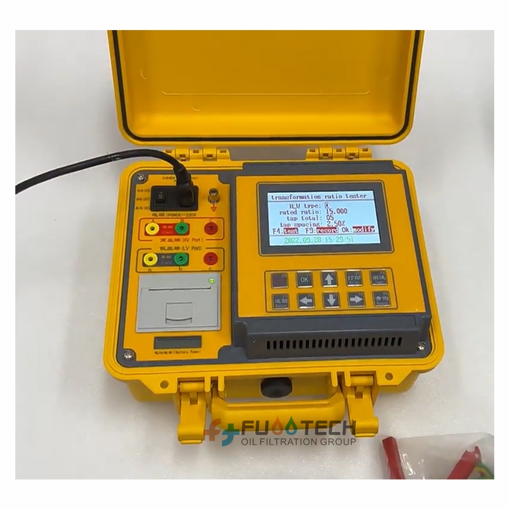 High Accuracy FTBB-10A Intelligent Automatic Transformer Turns Ratio Tester
