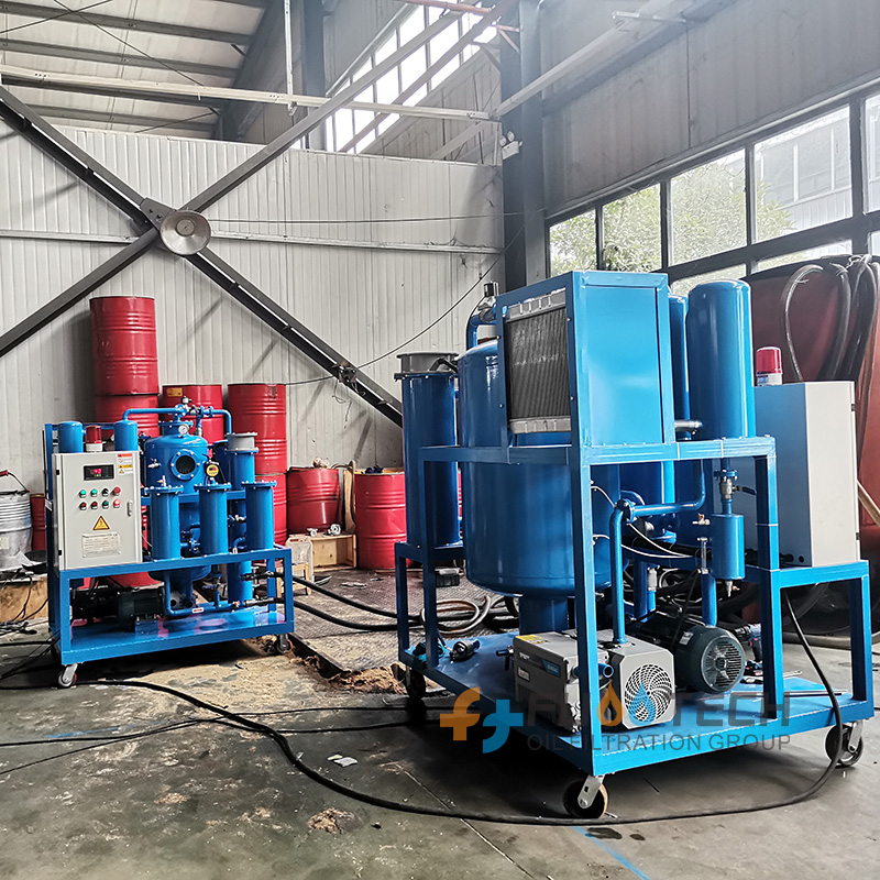 FUOOTECH 3000 LPH HOC-50 Vacuum Waste Hydraulic Oil Purifier