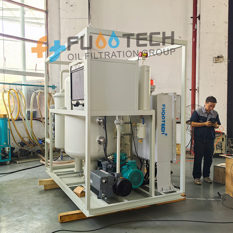 FUOOTECH 6000 LPH LOP-EX-100 Explosion-proof Lubricating Oil Vacuum Purifier
