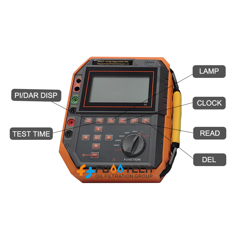 DMG2671F Digital Megohmmeter High Voltage Insulation Resistance Tester