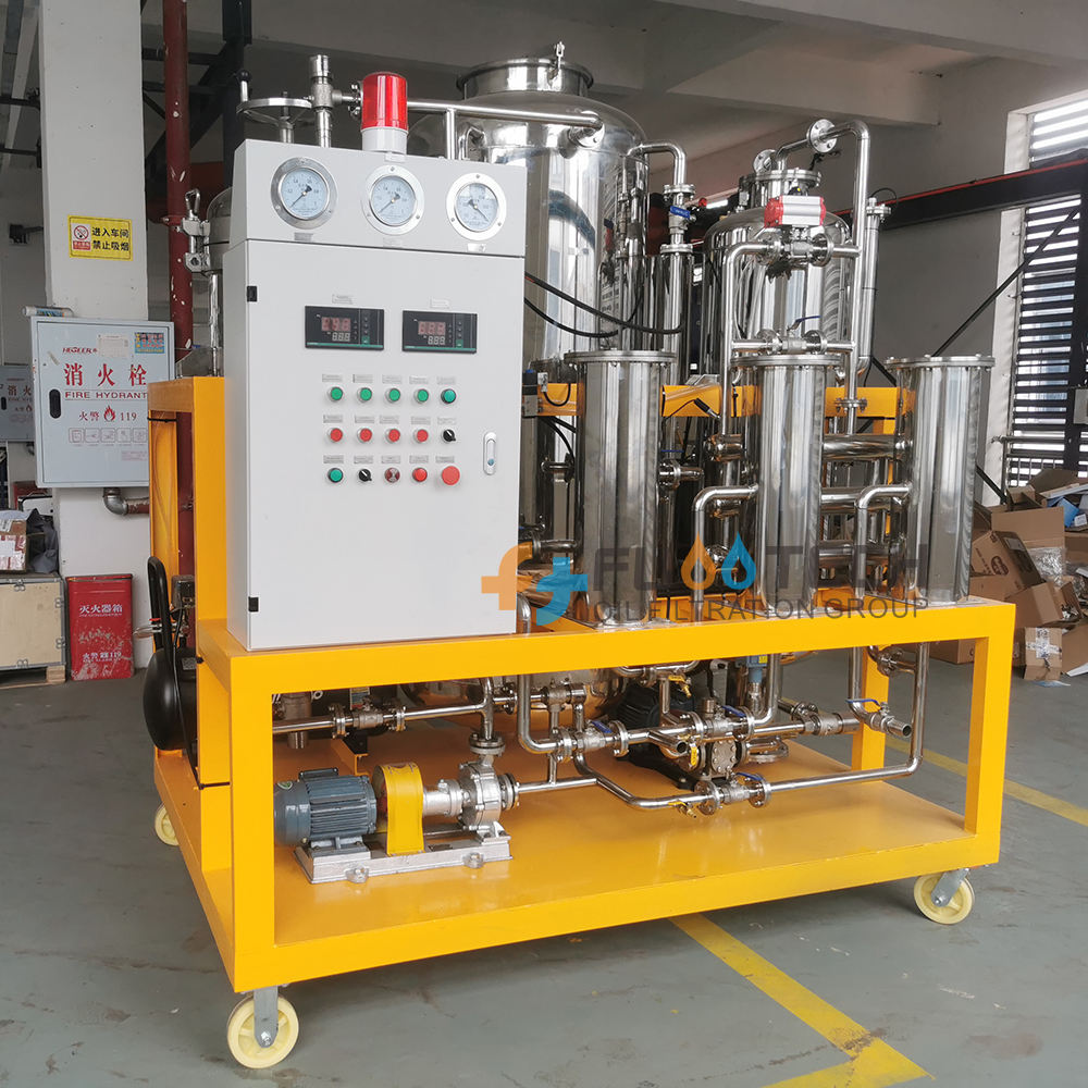 20 tons/day TYS-20 Cooking Oil Filtration and Decoloration Machine